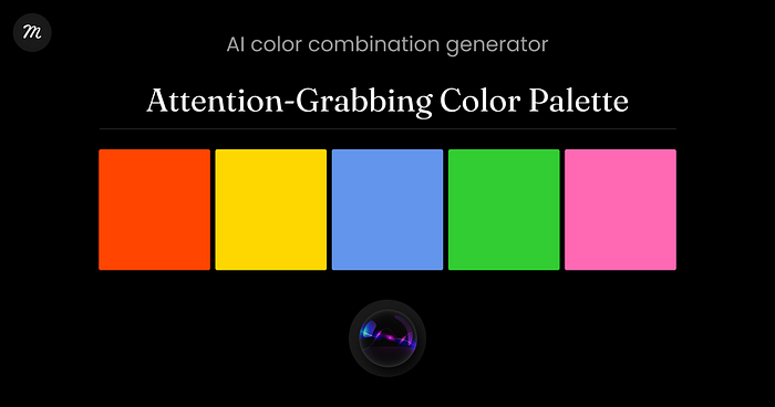 Muzli Colors interface