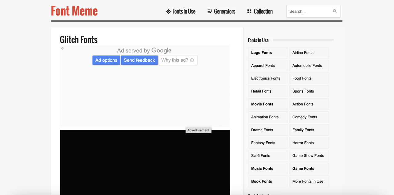 Font Meme distorted font generator