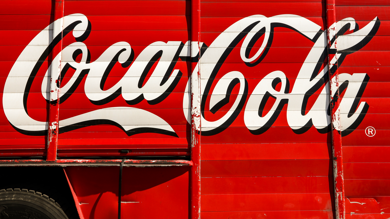 Coca cola hand lettering
