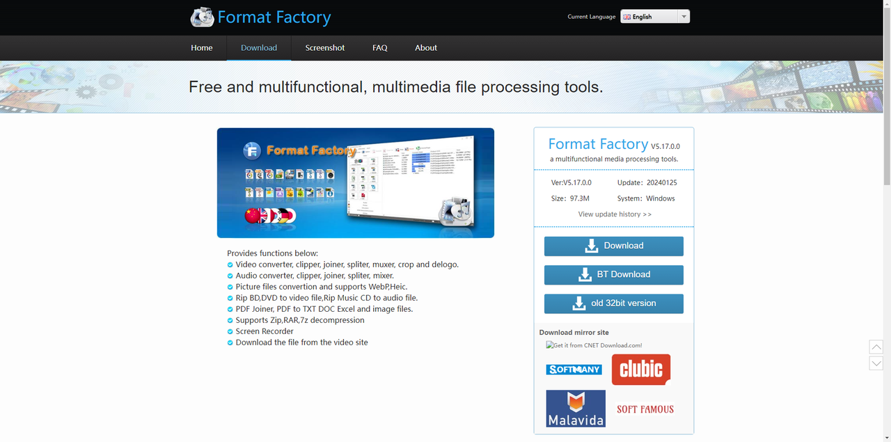 Download Format Factory