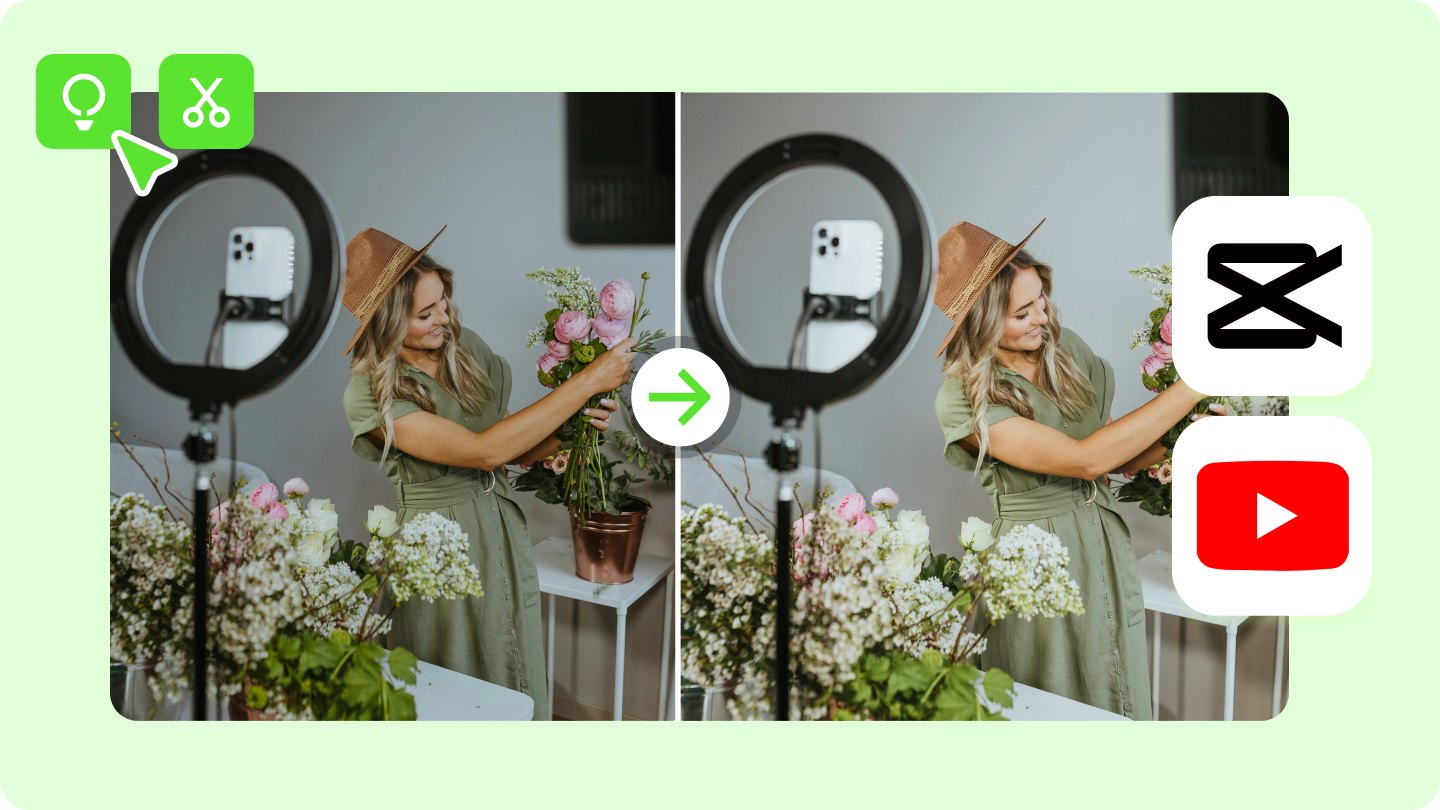 ánh sáng cho video youtube