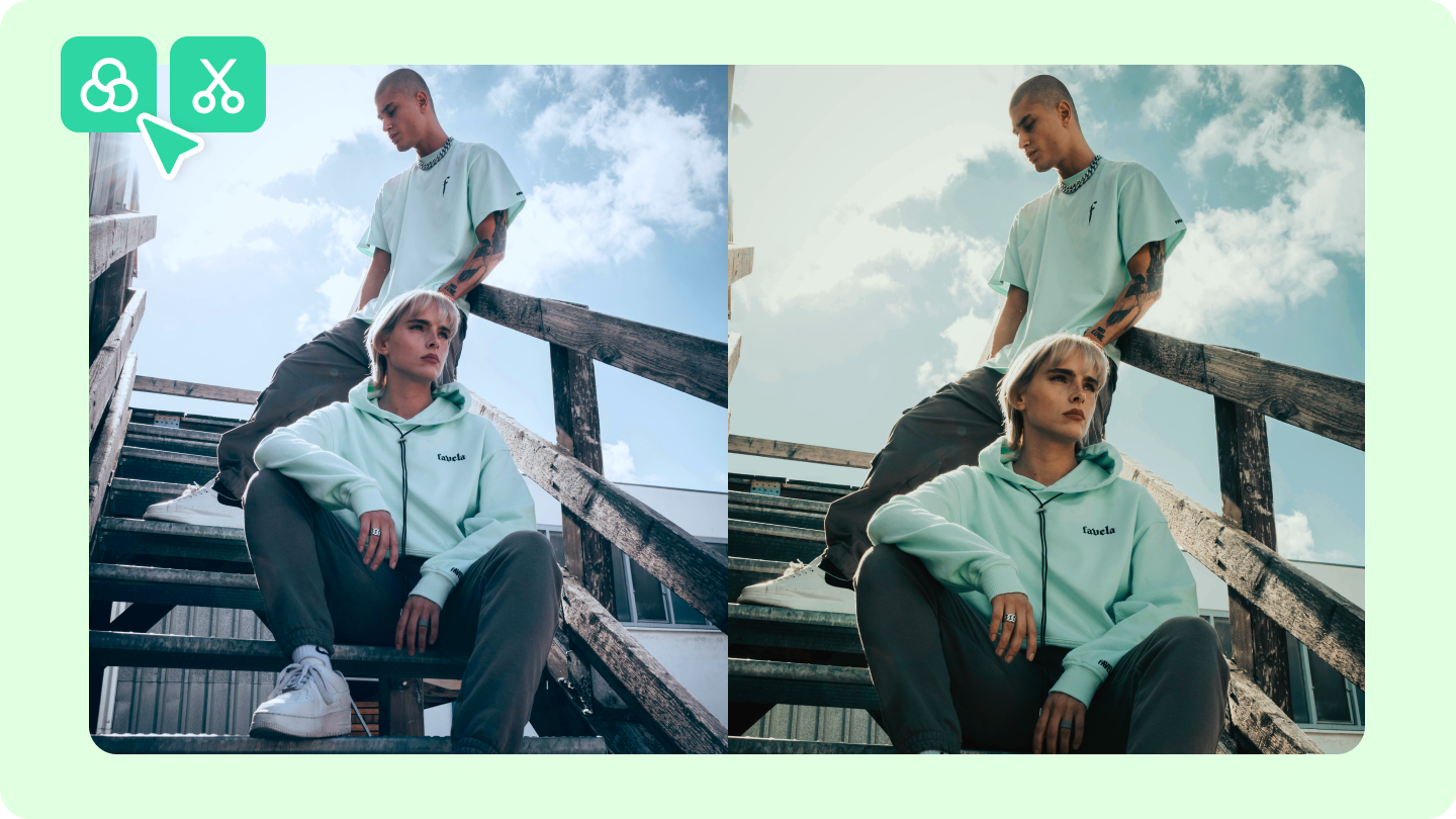 シネマティックカラーグレーディング