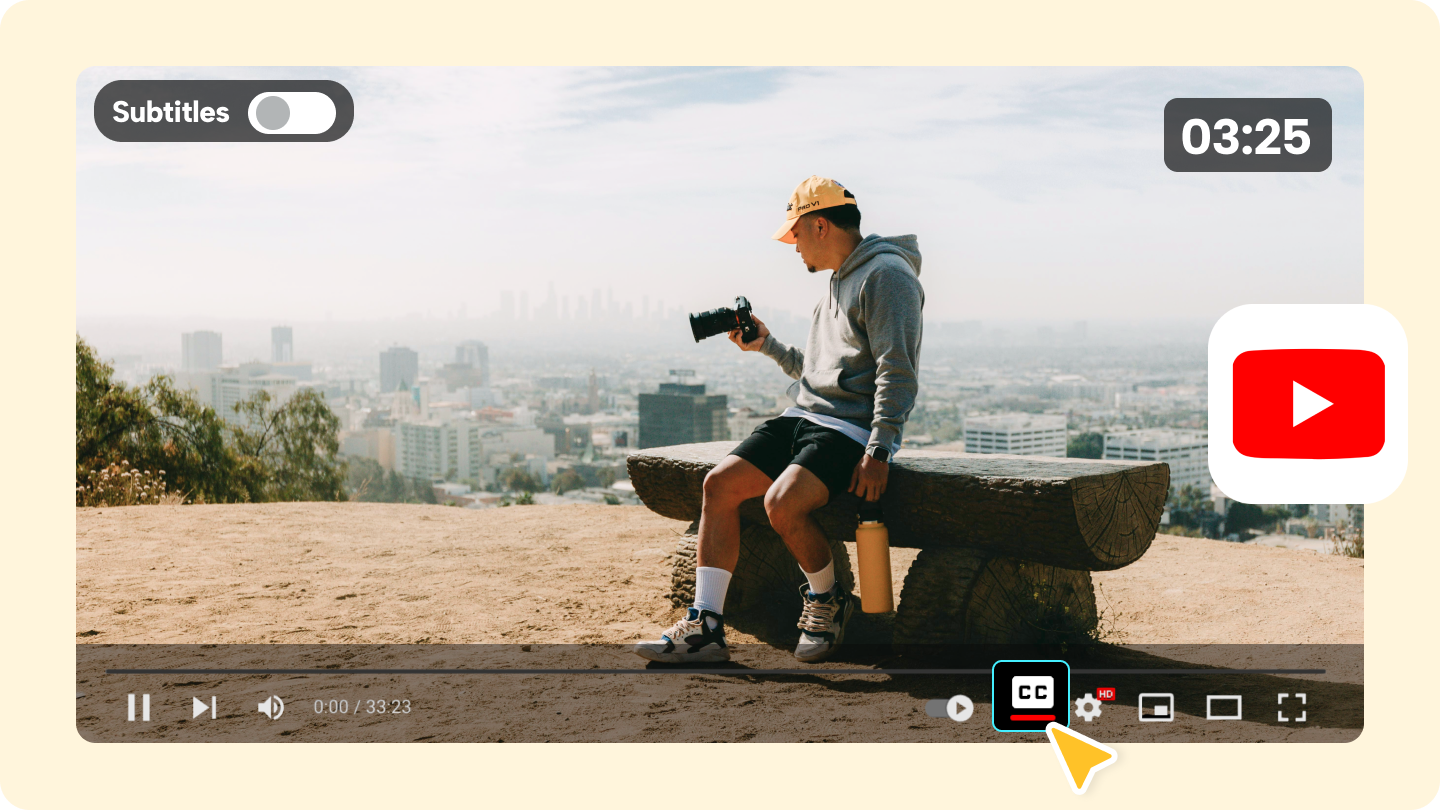 如何關閉youtube字幕