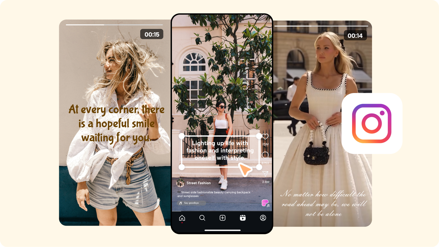 how to add captions to reels