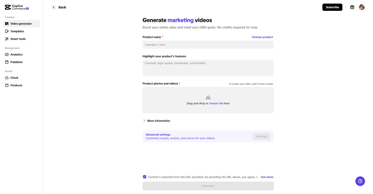 Idagdag ang Impormasyon ng Produkto nang Manwal