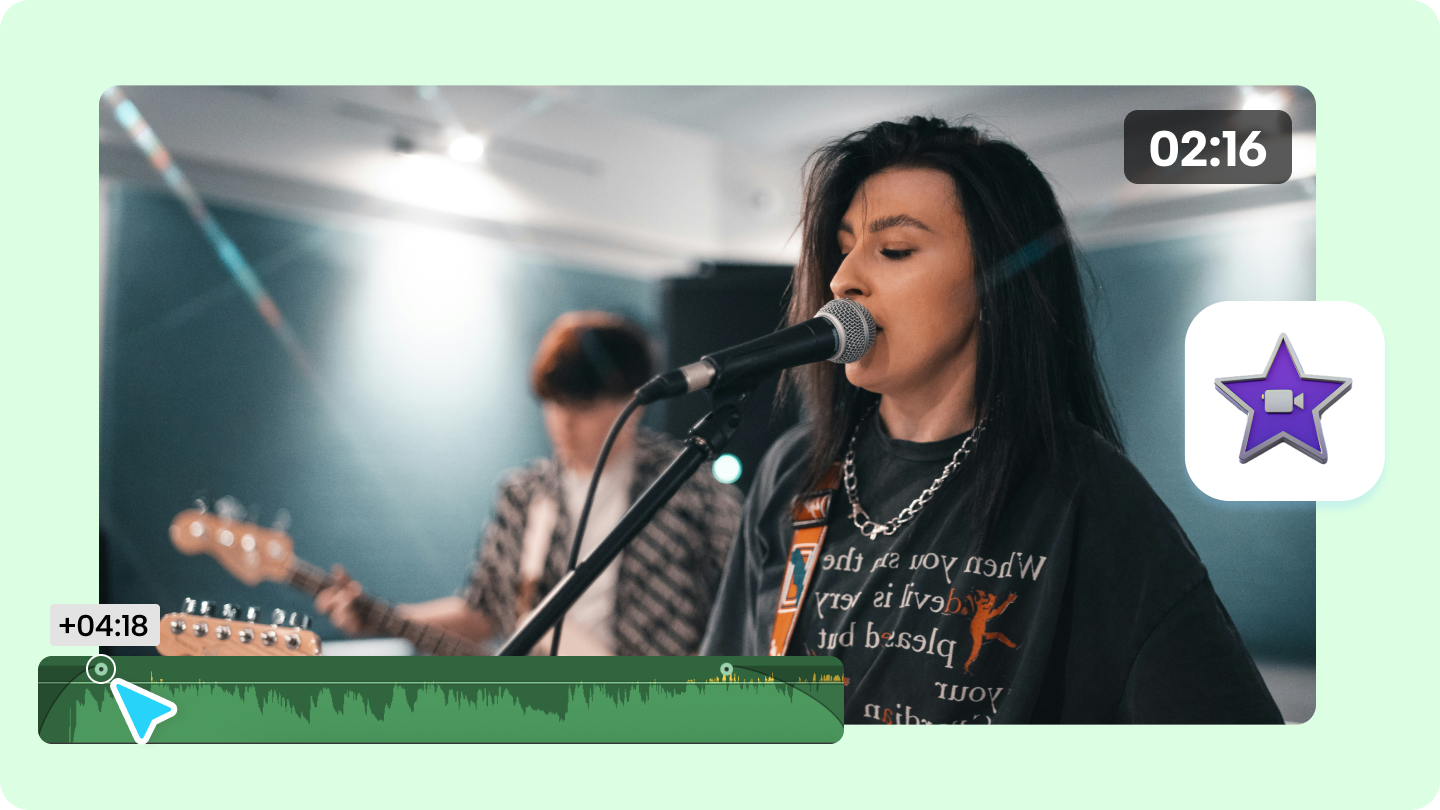 how to fade music in imovie