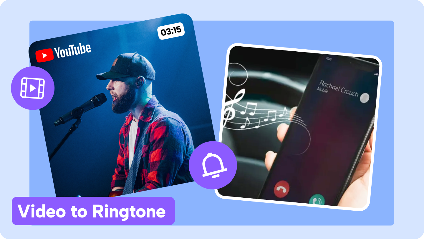 youtube videosunu zil sesine dönüştürün