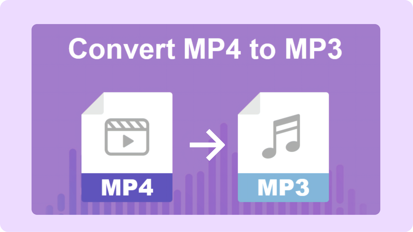 how to convert MP4 to MP3