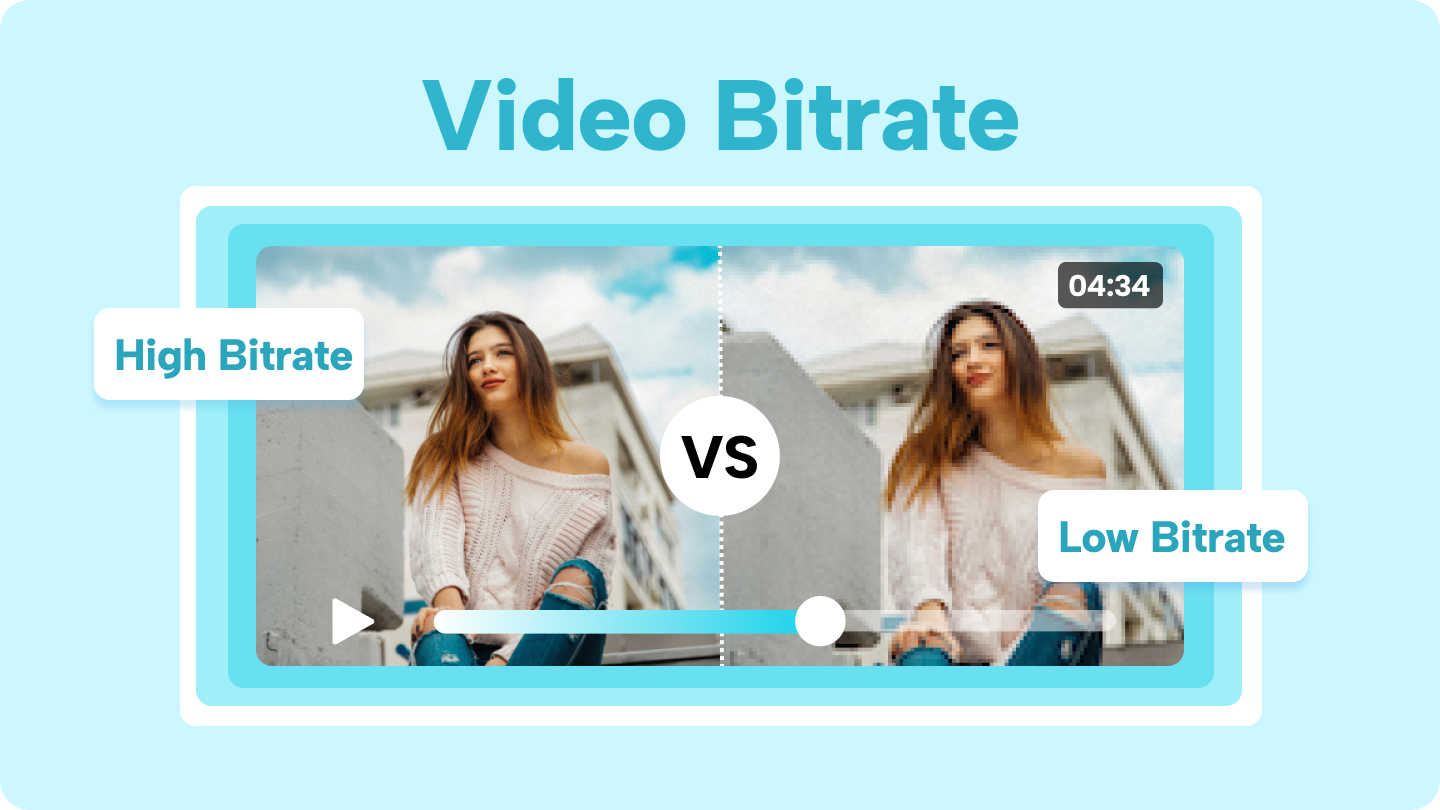 bitrate nel video