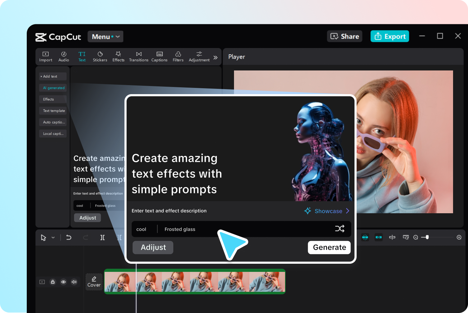 Schritt 1: Text hinzufügen