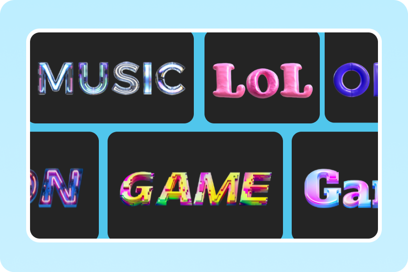 Kreative Vielfalt bei der Schriftzugsauswahl