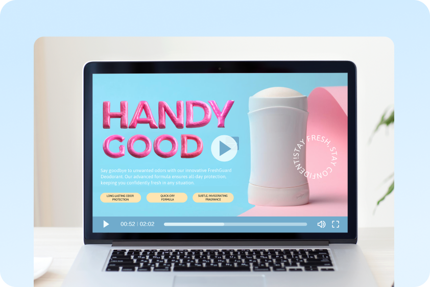 Produktdemos und Tutorials mit KI-Schriftzügen aufwerten