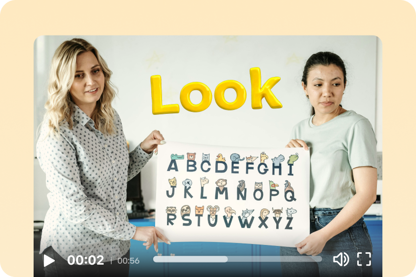 Videos mit KI-Schriftzügen personalisieren