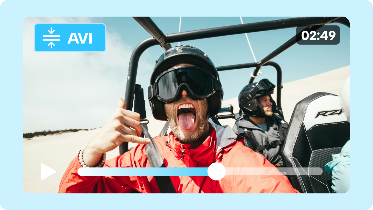 стиснути avi