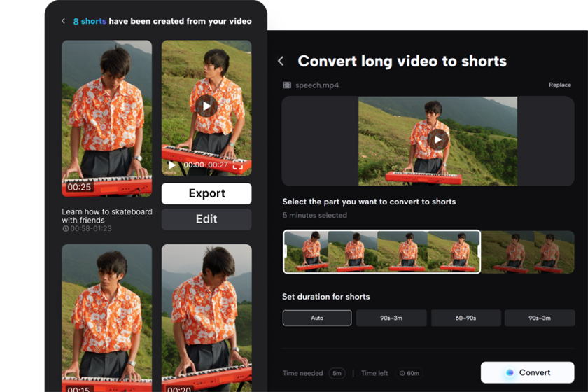 Schritt 1: Laden Sie Ihr Video hoch