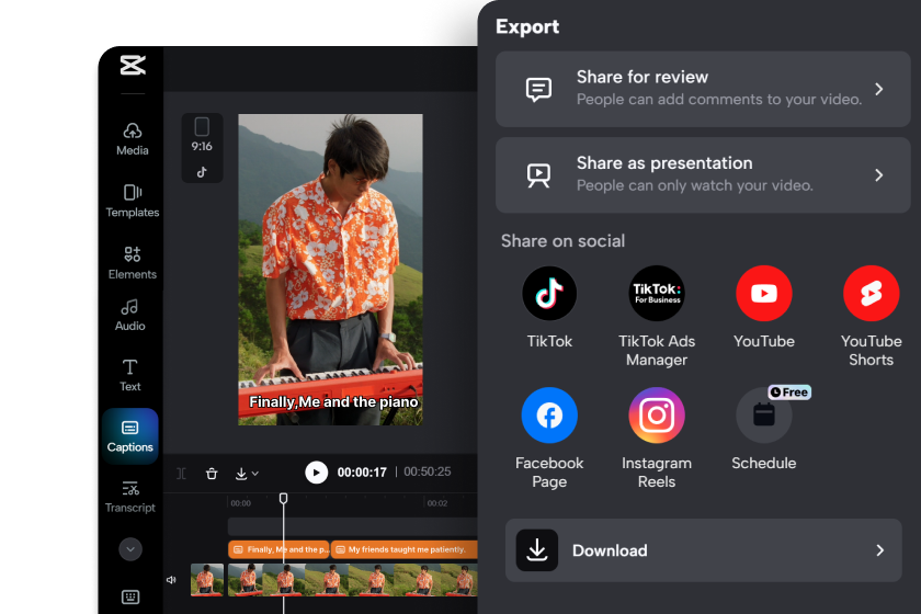 Schritt 3: Exportieren Sie Ihren Clip