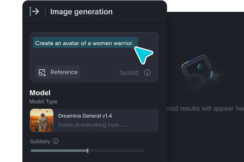Langkah 1: Teks ke gambar