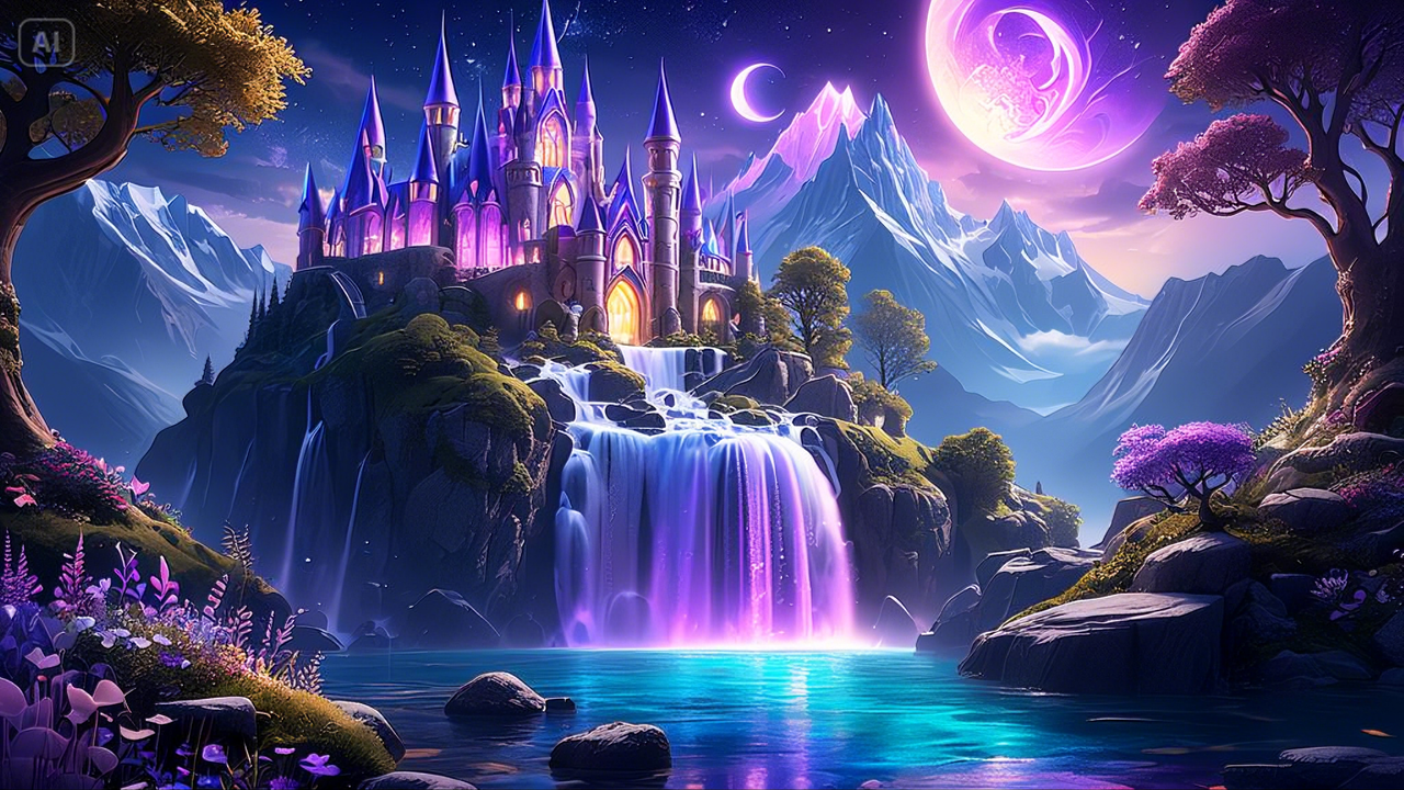 Fantasy world AI art prompt idea