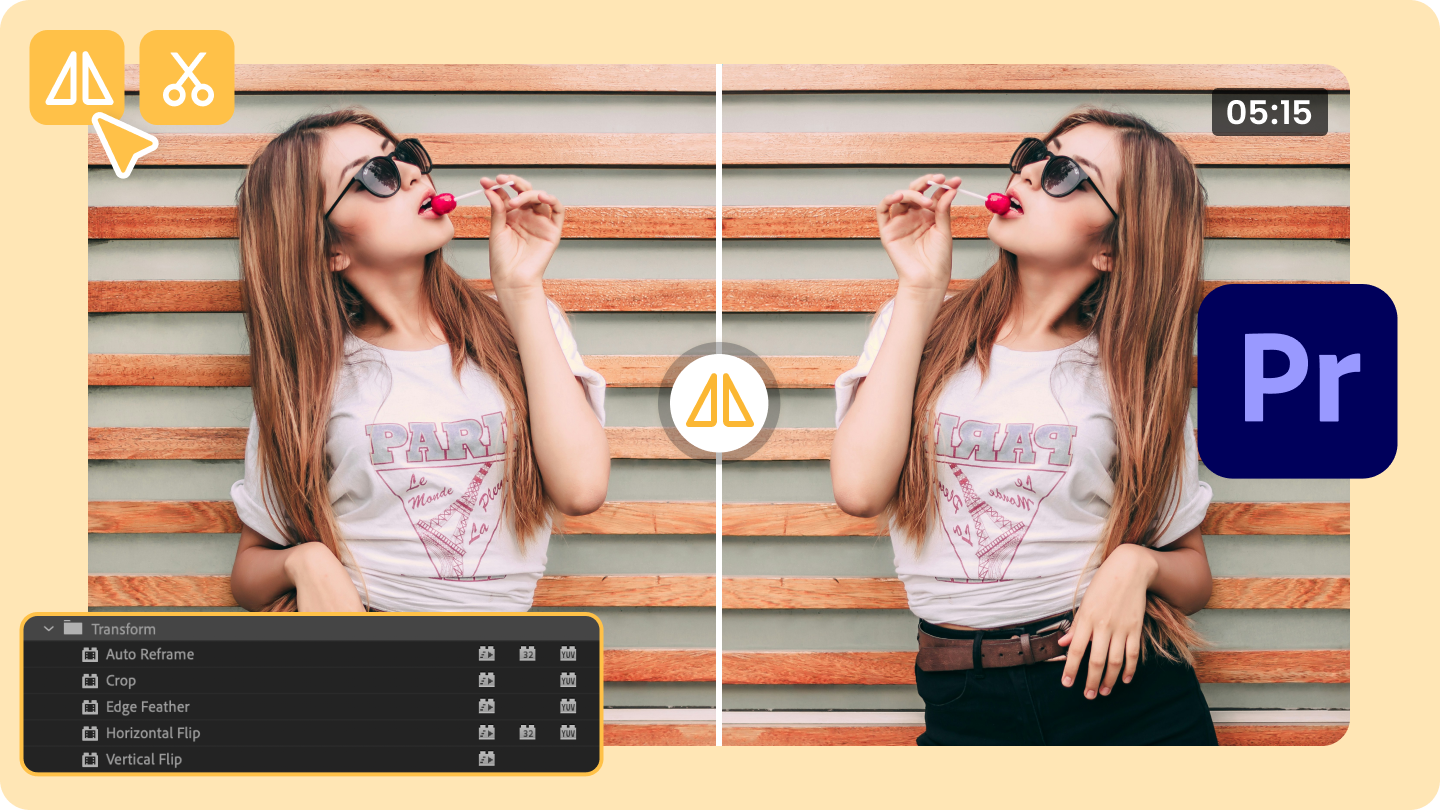 how to flip a video in premiere pro