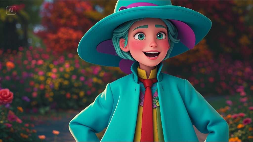 Whimsical fantasy art example