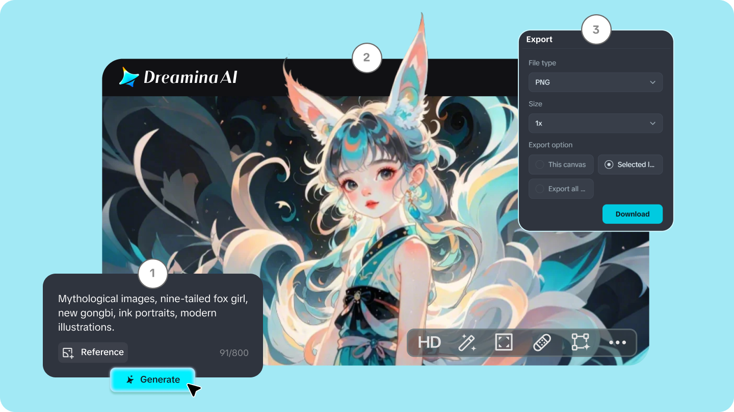 テキストから画像を生成する