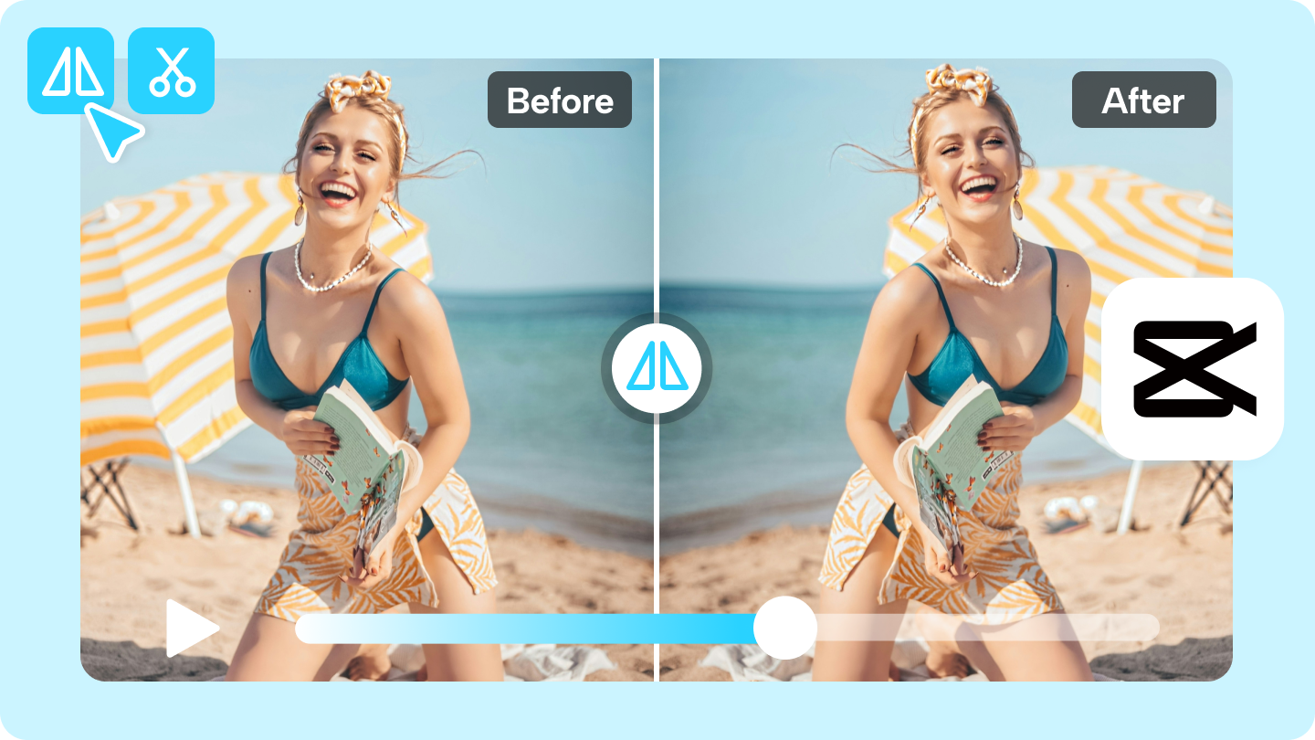how to mirror a video on capcut