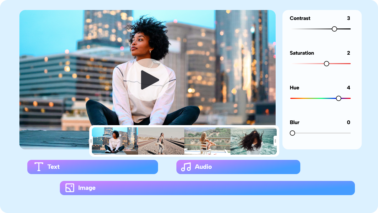 video montage online free