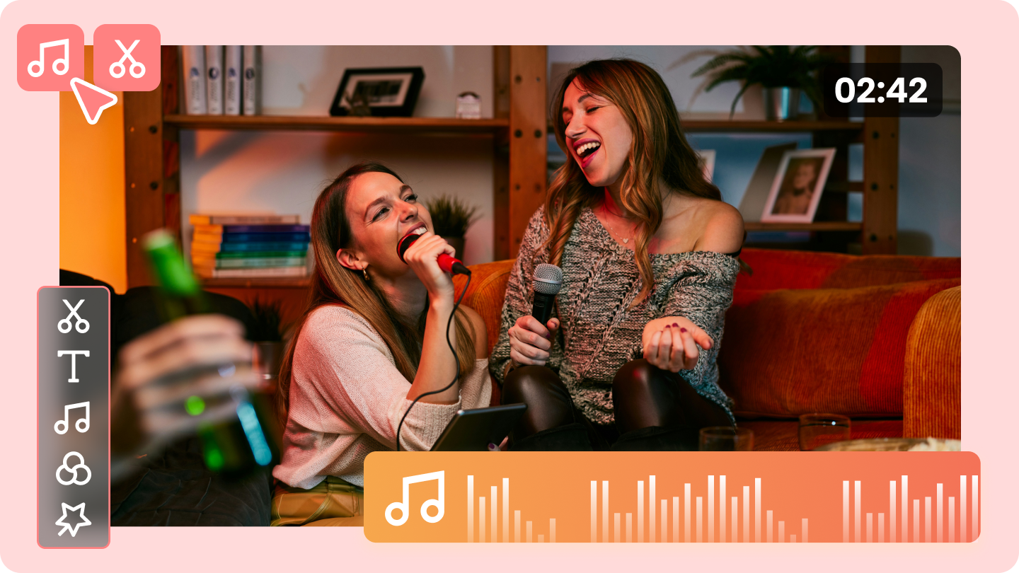 create karaoke video