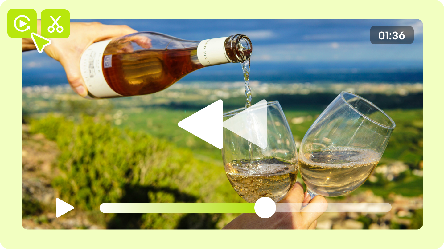 how to make a video reverse