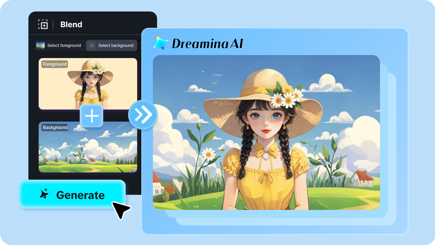 ผสมผสานสองภาพเข้าด้วยกัน