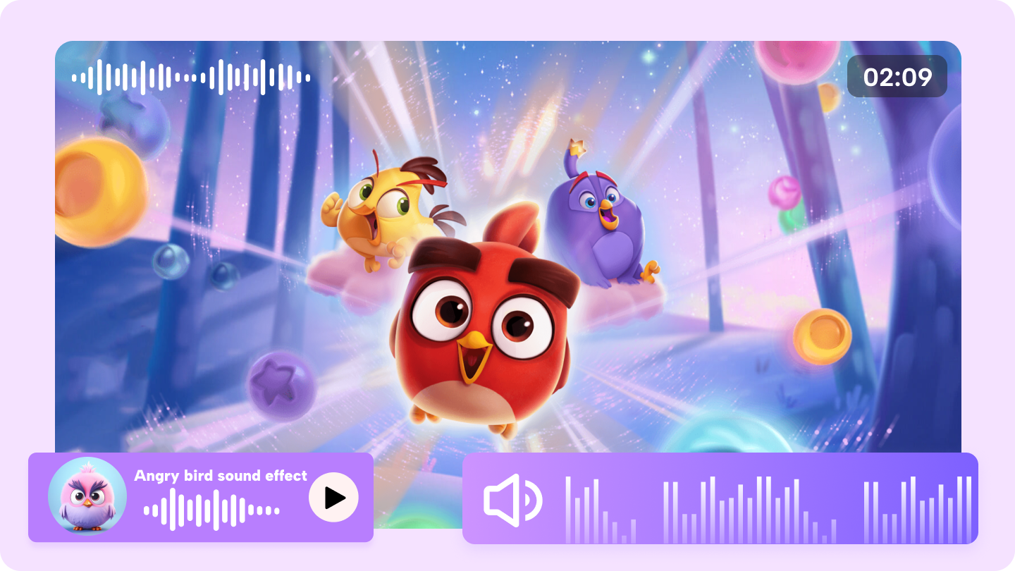 Zvukový efekt Angry Bird