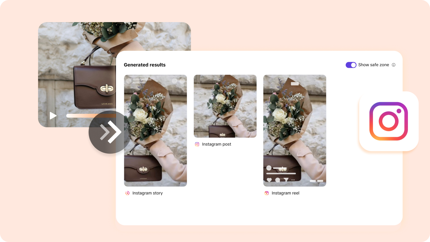 come ritagliare un video per instagram