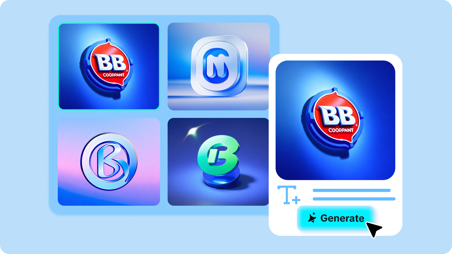 Conception de logo 3D