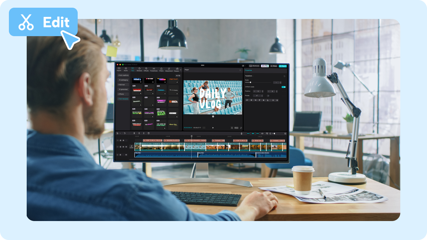 Клас редагування відео