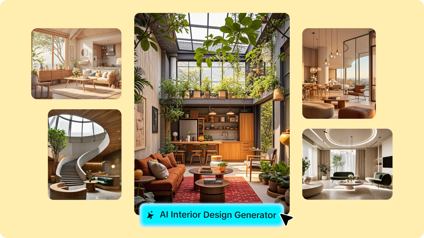 Gerador de design de interiores ai