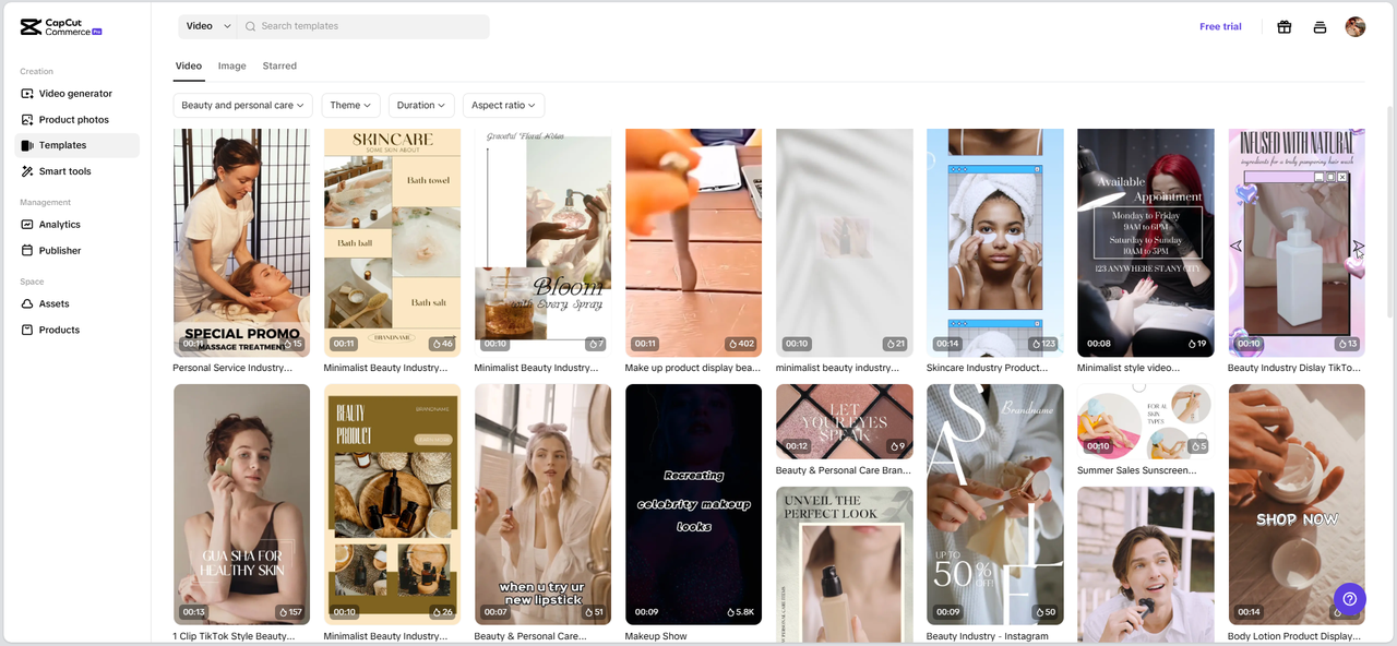 Pippit - free advertising video template maker