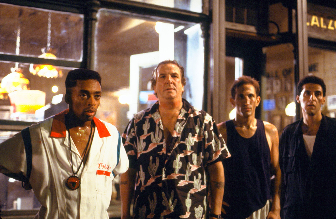 An example of montage editing: Do the Right Thing (1989)