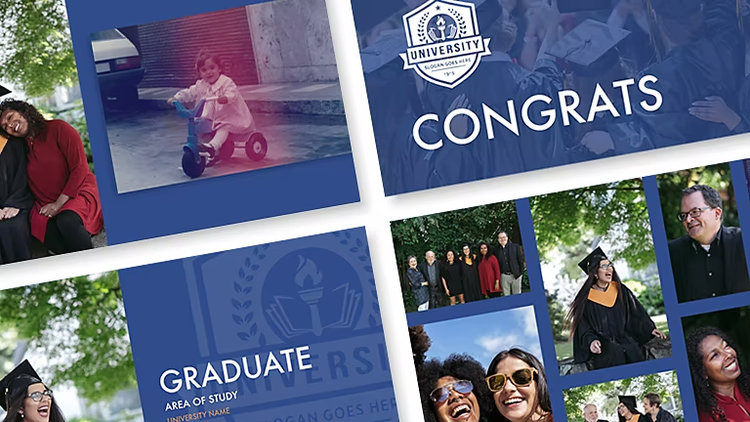 Creating slideshow video - one of the best graduation video montage ideas