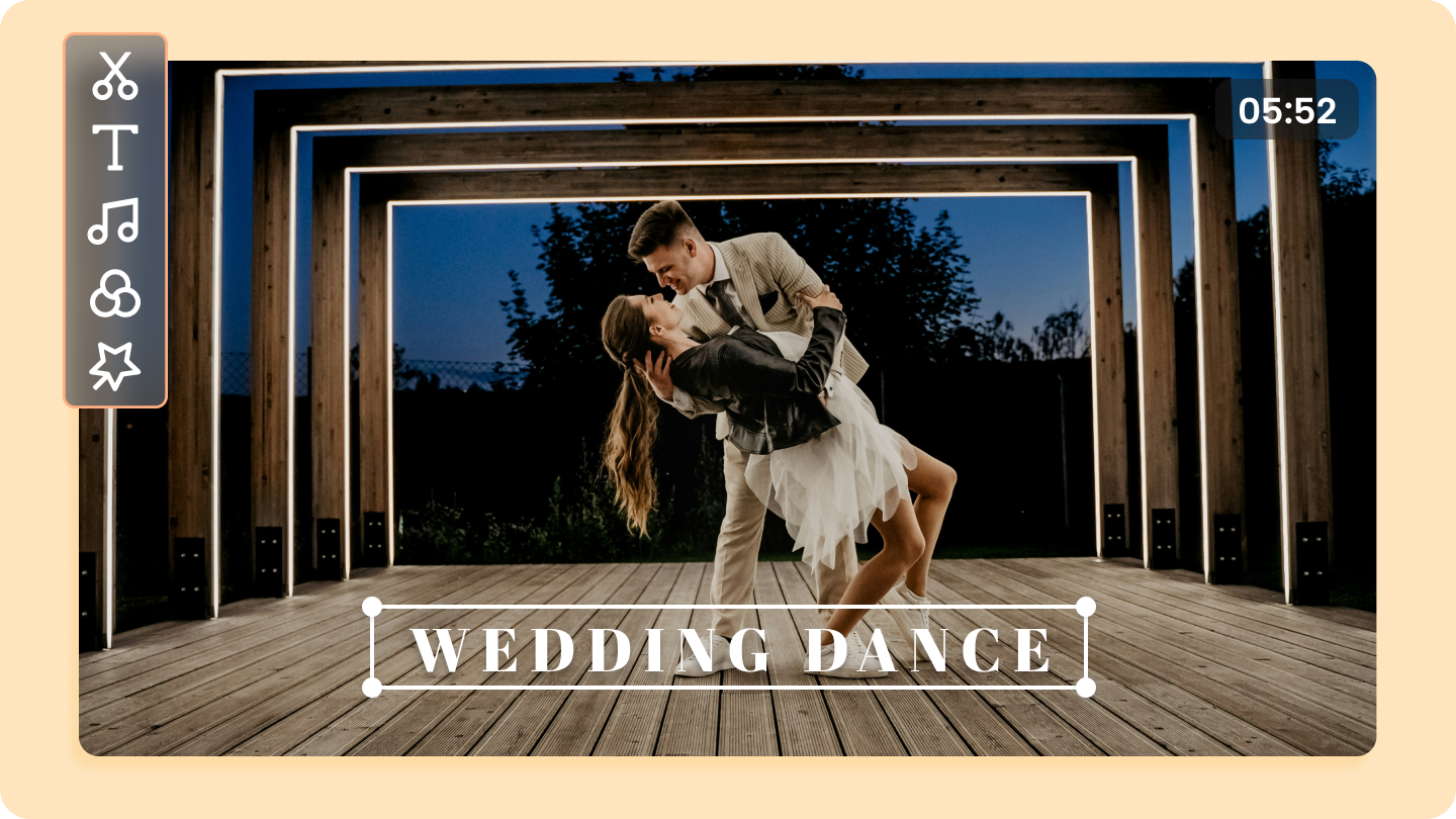 свадебное танцевальное видео