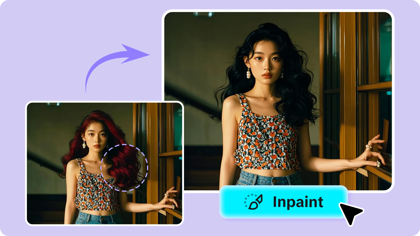 Fotoğraf saç rengini değiştir