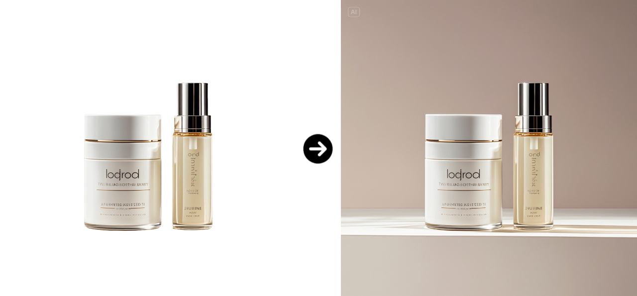 Select the perfect AI product background generator