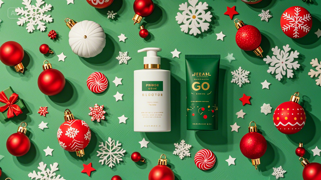 Masaya at pang-holiday na tematikong background