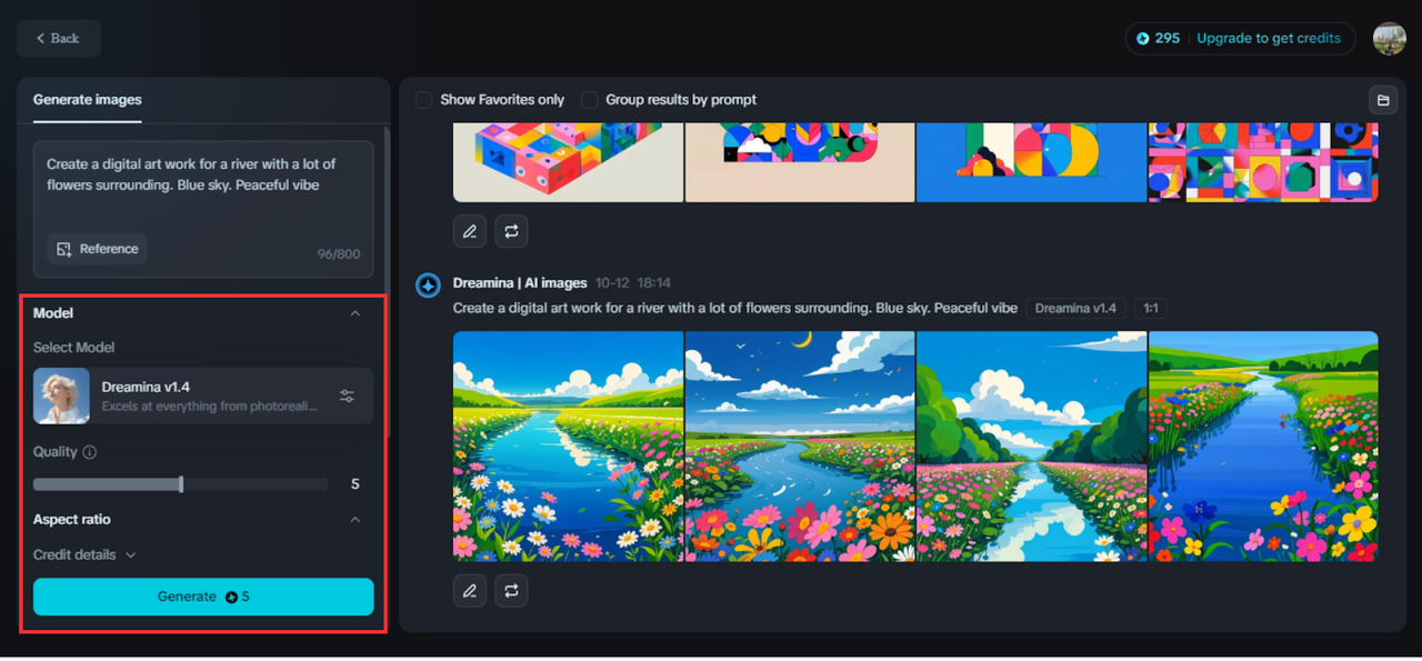 Generate your design