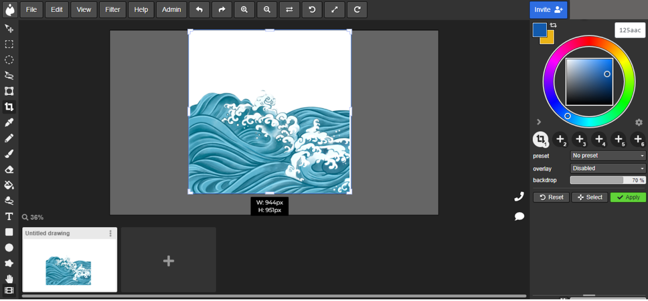 Make a digital art at Magma