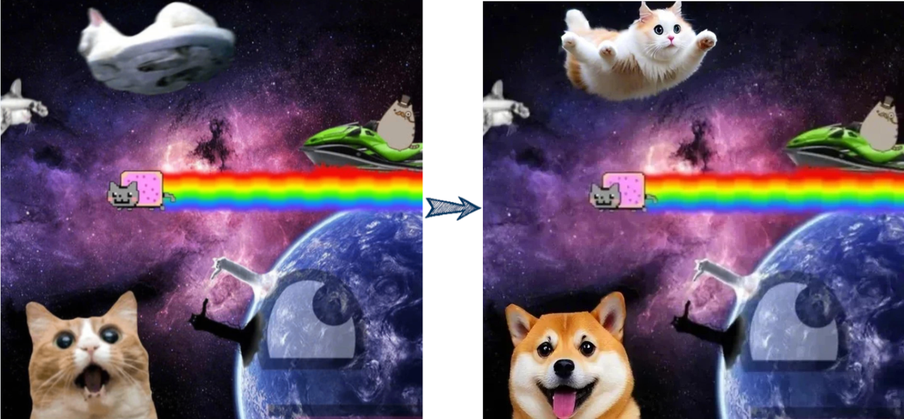 Dreamina's AI inpainting tool