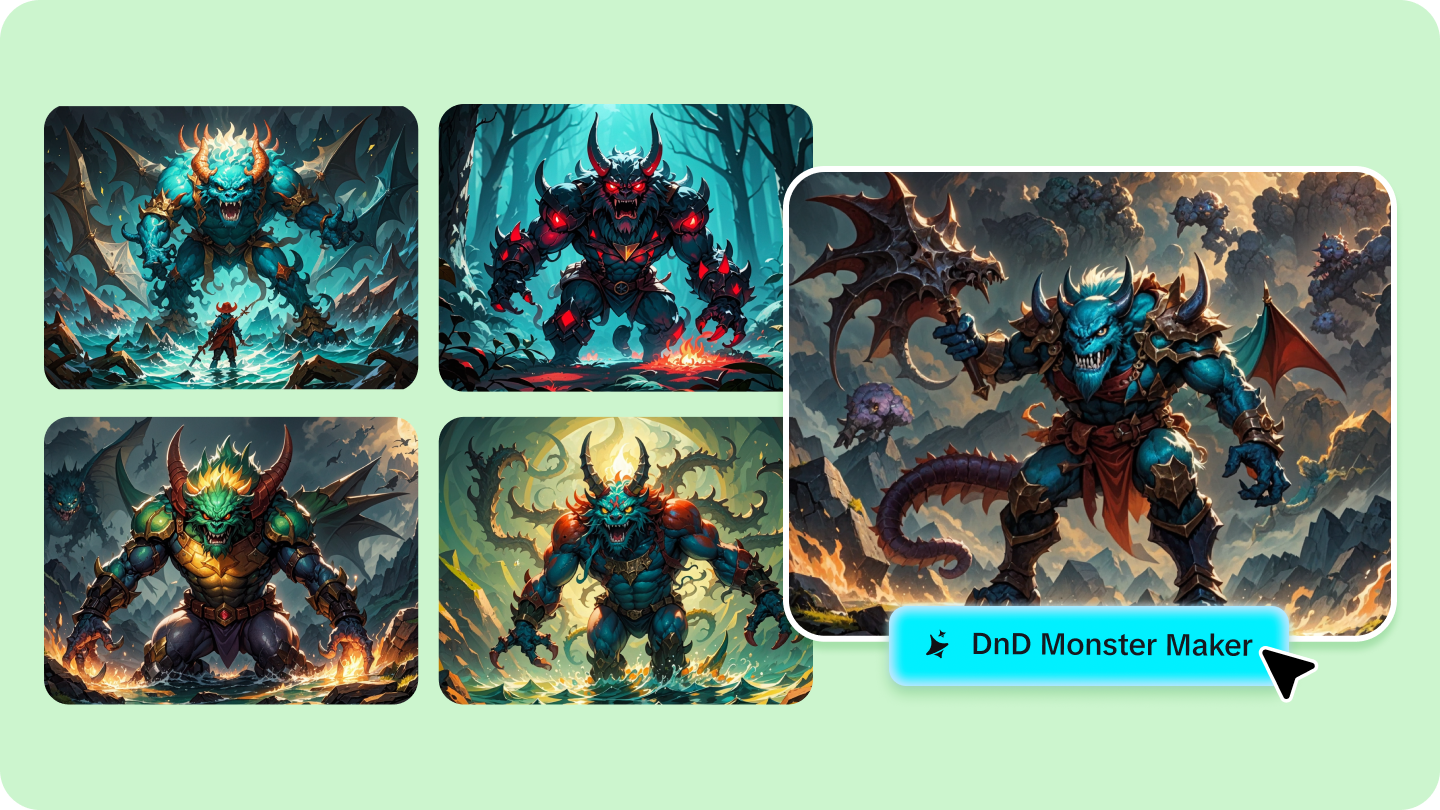 Dnd twórca potworów
