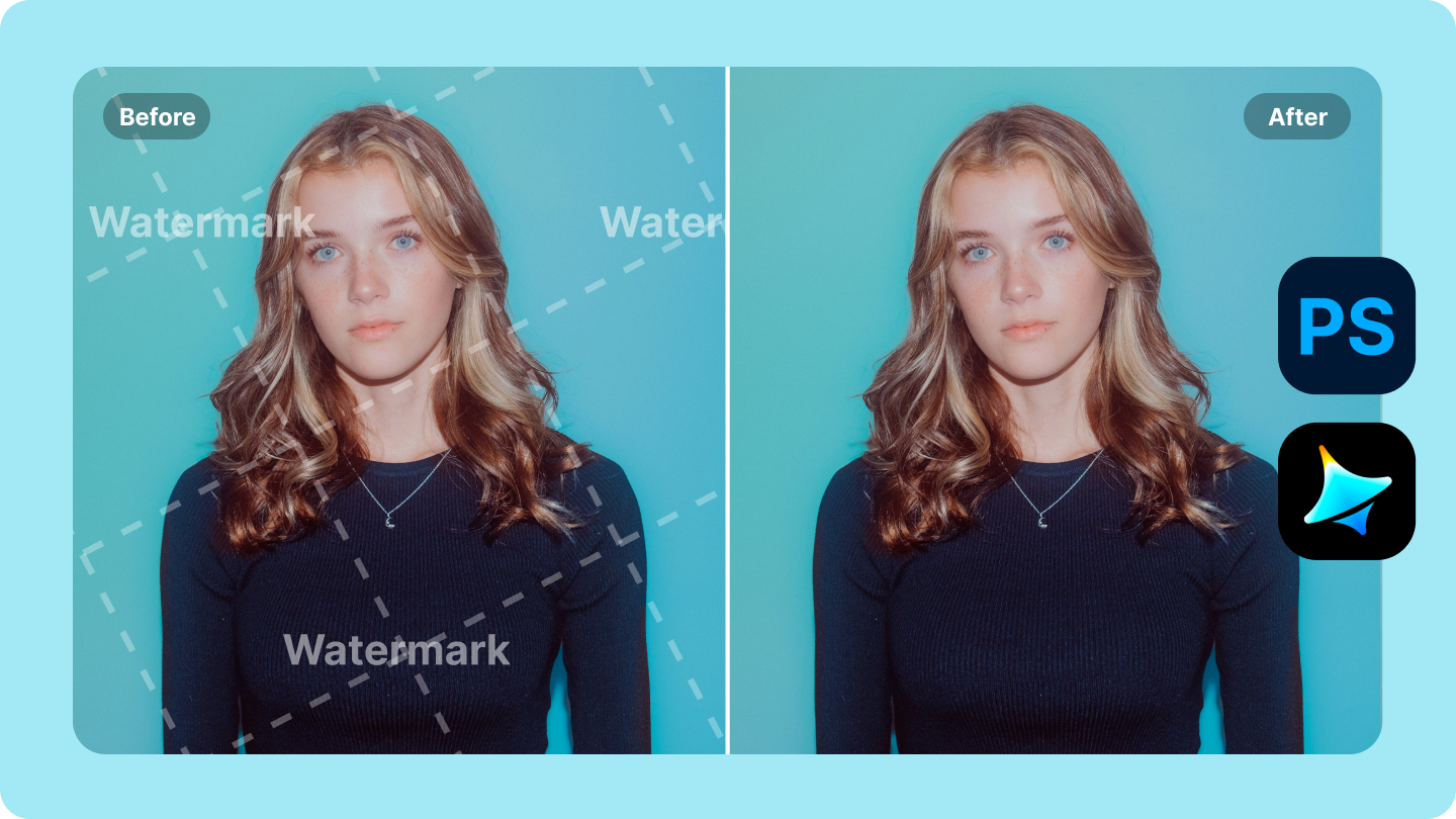 remove watermark photoshop