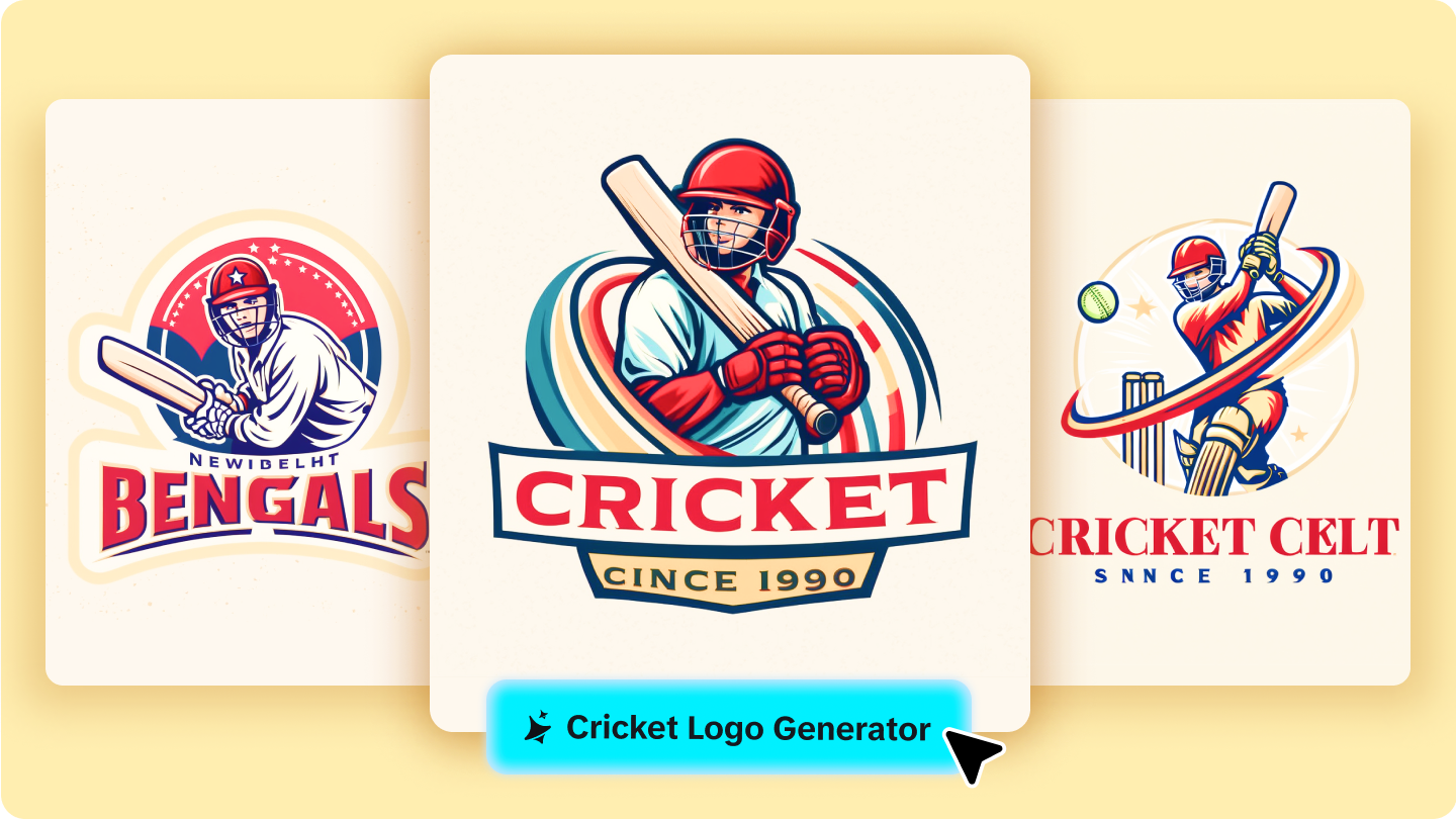 producător de logo-uri de cricket