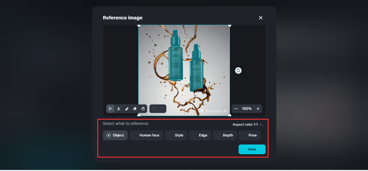 Add a reference photo