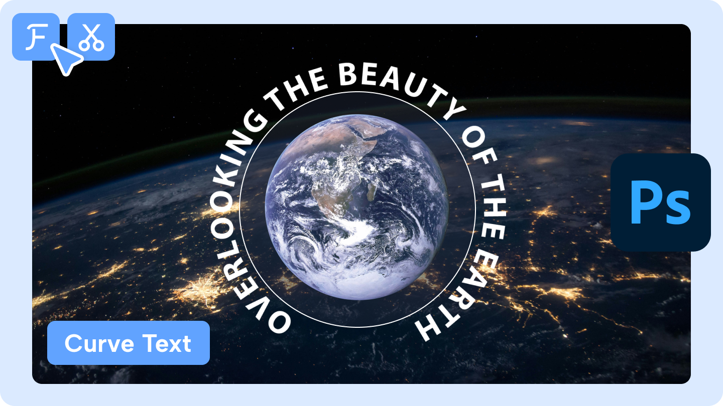 how to create circular text in photoshop